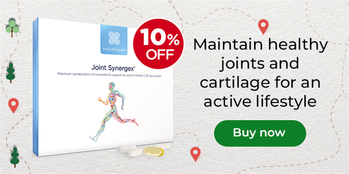 Maintain healthy joints abd cartilage for an active lifestyle. 10% off. Buy now.