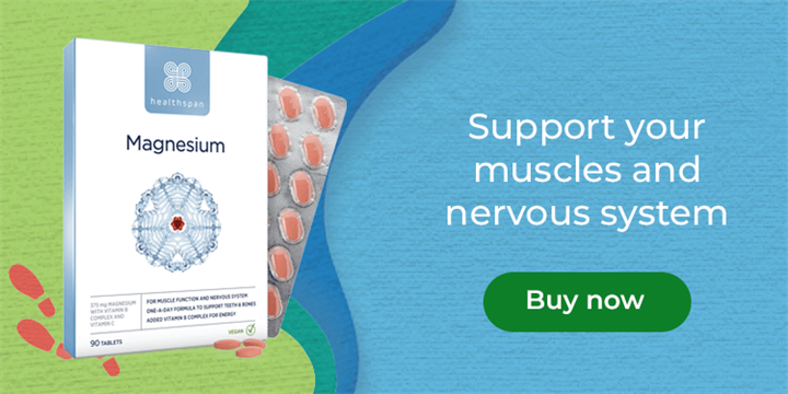 Magnesium - Support your muscles and nervous system. Buy now