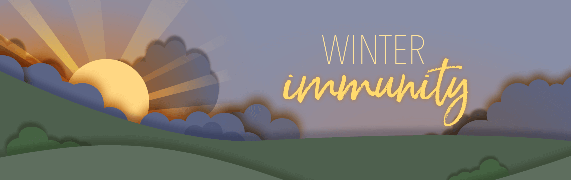 Sun rising with Winter Immunity title