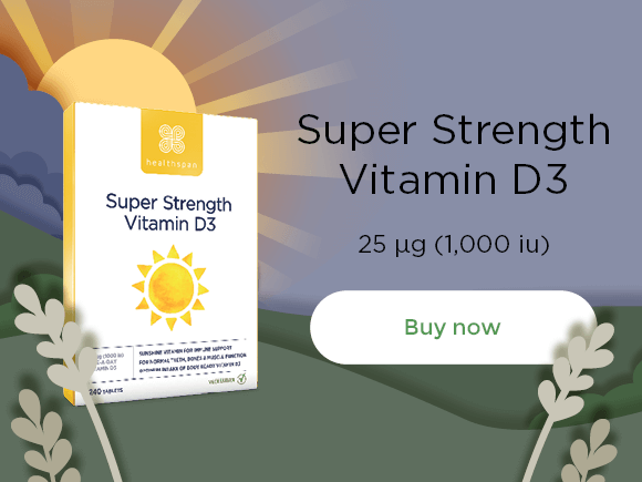 Super Strength Vitamin D3 25 µg