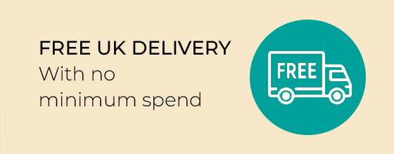 Free UK Delivery with no minimum spend.