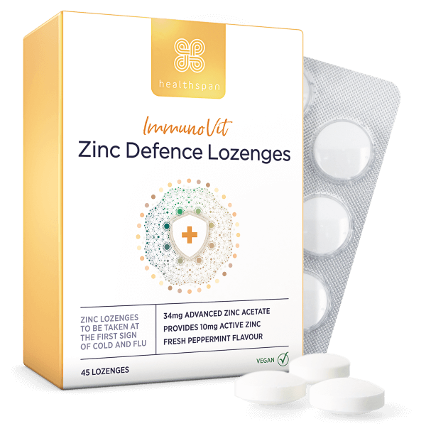 Zinc Defence Lozenges pack