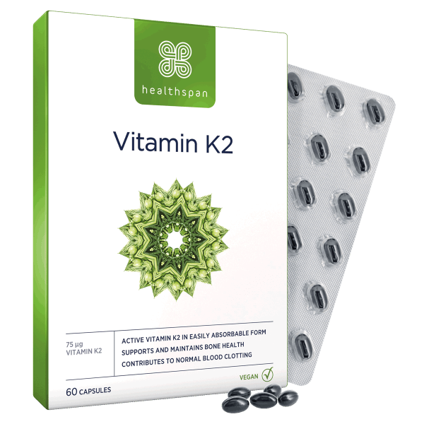 Vitamin K2 pack and tablets