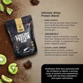 Elite All Blacks Ultimate Whey Protein Blend − Chocolate 