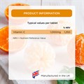 Orange Effervescent Vitamin C 1000mg 