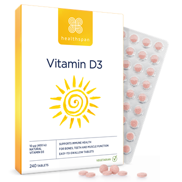 Vitamin D3 10µg