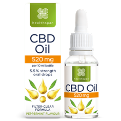 CBD Oil Drops 520mg