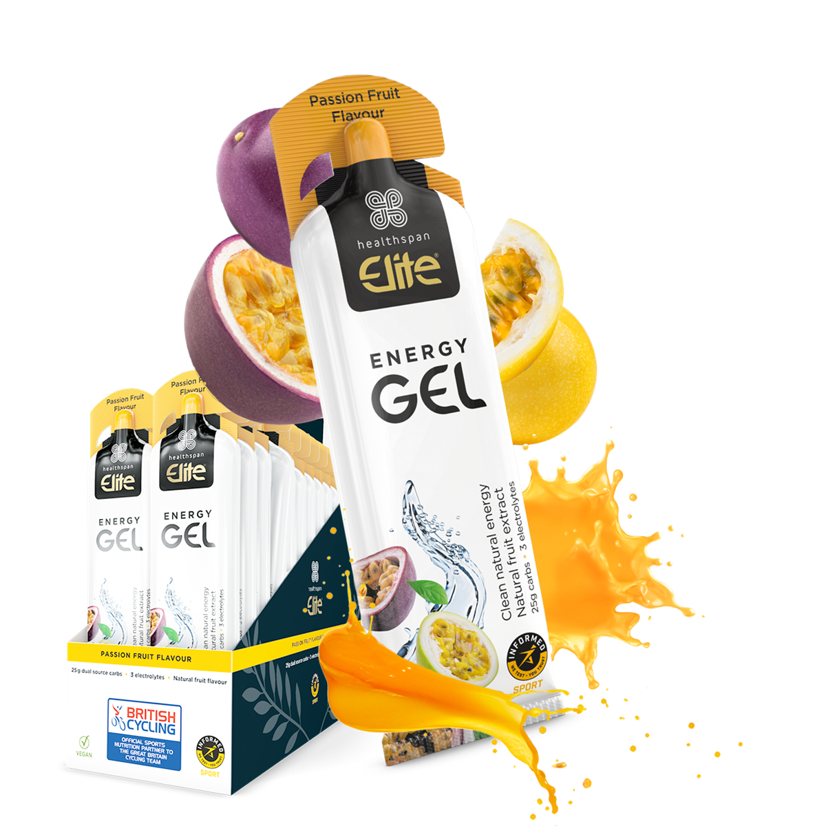 Elite Energy Gel − Passion Fruit